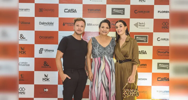Manu Dangui, Vanda Pianowski e Luciana Beux.