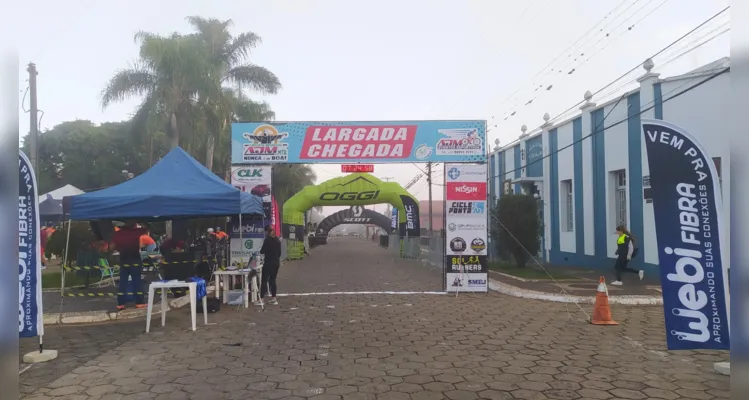 Evento contou com ciclistas do Paraná, Santa Catarina e São Paulo.