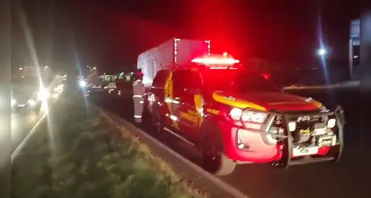 Equipes de socorro foram acionadas para a ocorrência.