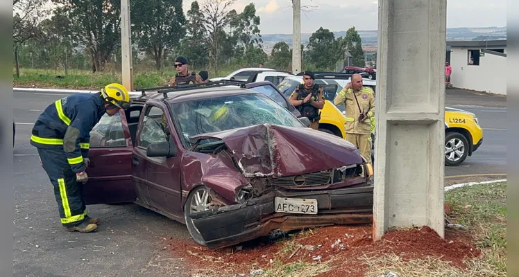 Batida aconteceu na esquina das avenidas Antares e Visconde de Mauá.