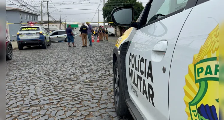 PM, Samu e Patrulhamento Viário estiveram no local.