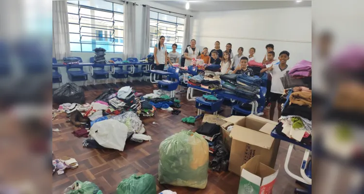 Estudantes puderam participar de diversas ações dentro das propostas em sala.