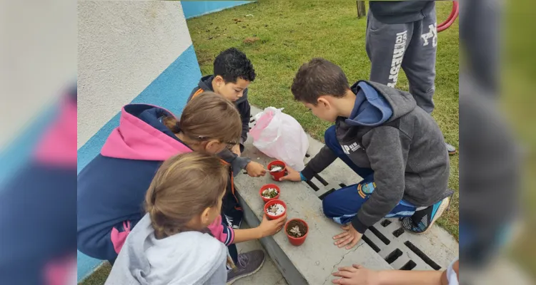 Estudantes puderam participar de diversas ações dentro das propostas em sala.