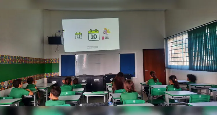 Confira os registros do trabalho com a videoaula e fora da sala de aula.