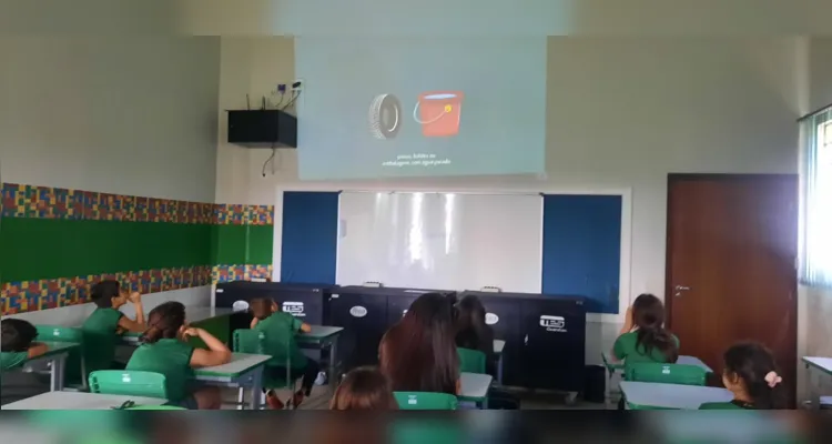 Confira os registros do trabalho com a videoaula e fora da sala de aula.