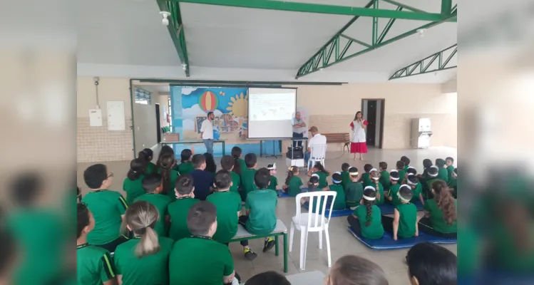 Confira os registros do trabalho com a videoaula e fora da sala de aula.