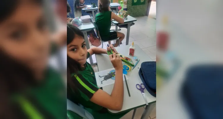 Confira os registros do trabalho com a videoaula e fora da sala de aula.