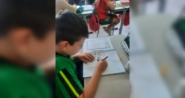 Confira os registros do trabalho com a videoaula e fora da sala de aula.