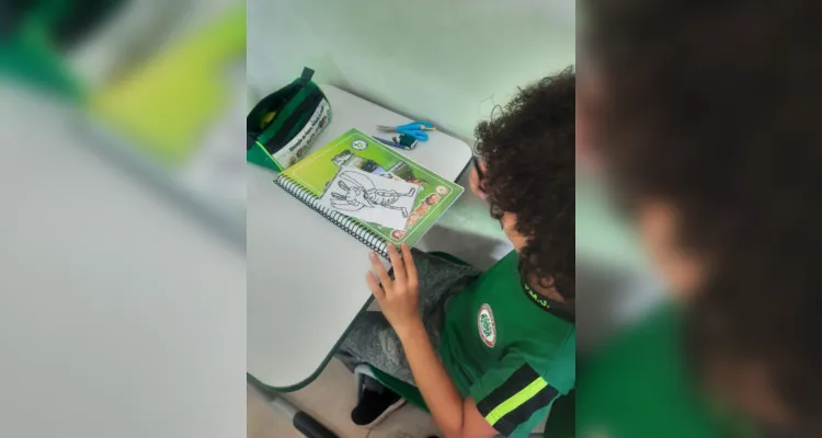 Confira os registros do trabalho com a videoaula e fora da sala de aula.