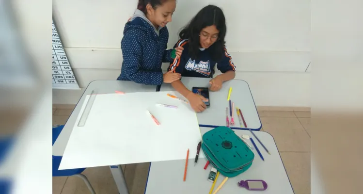 Veja como foi o trabalho em sala de aula.