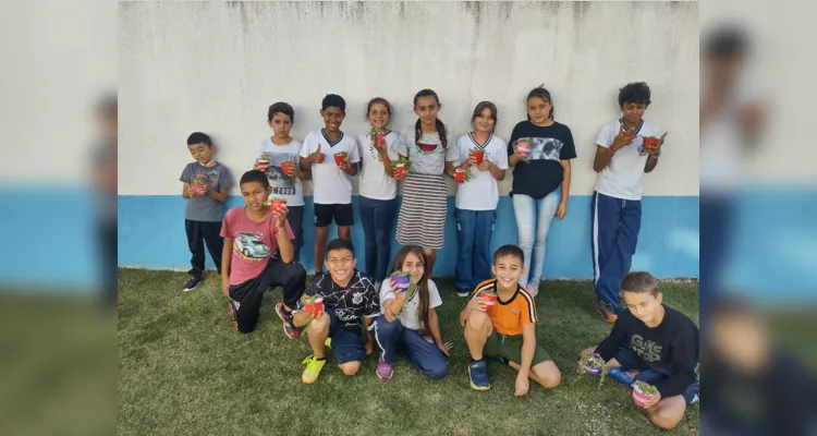 Estudantes puderam participar de diversas ações dentro das propostas em sala.