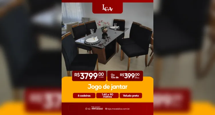 Promoções na loja variam entre 20% e 40% em produtos à pronta entrega