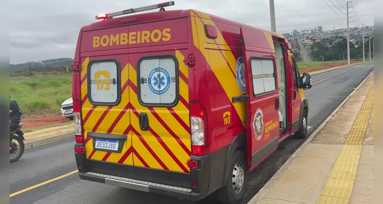 Equipe do Siate, do Corpo de Bombeiros, prestou os atendimentos.