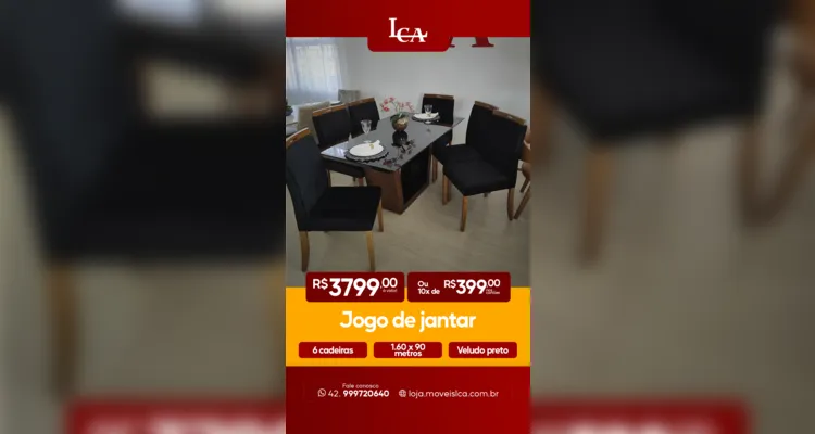 Promoções na loja variam entre 20% e 40% em produtos à pronta entrega