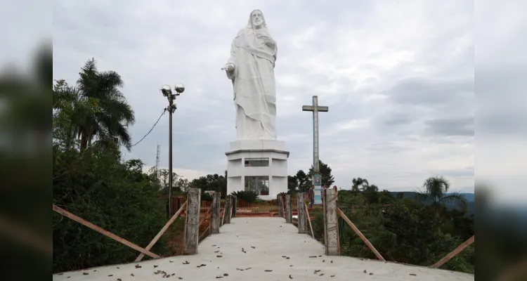 Morro do Cristo também recebeu investimentos do Estado.