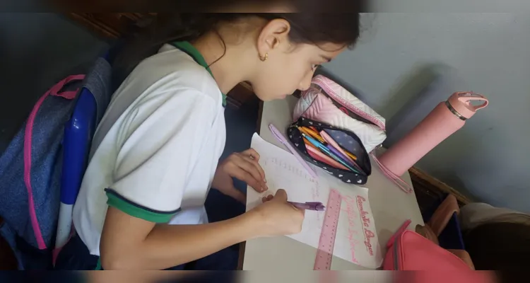 Trabalho teve amplas ações por parte dos educandos em sala de aula.