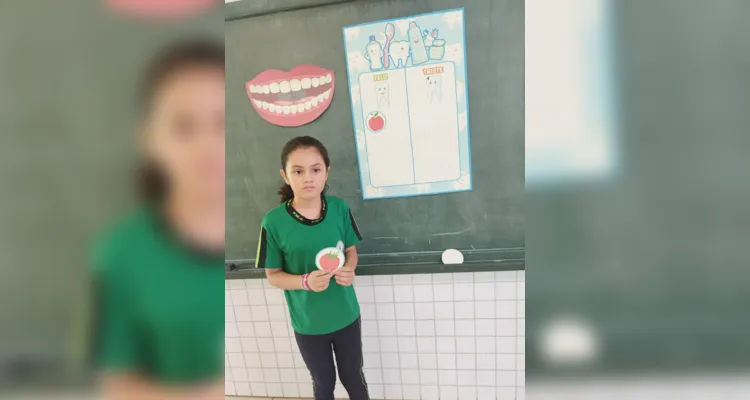 Temática teve vários momentos dentro e fora da sala de aula para contribuir no estudo da saúde bucal.