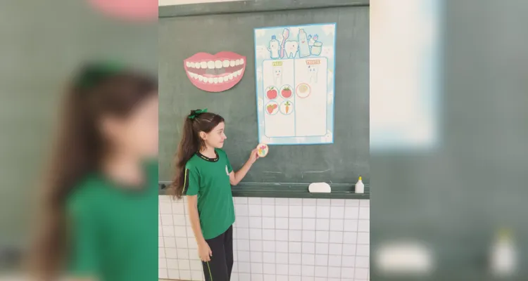 Temática teve vários momentos dentro e fora da sala de aula para contribuir no estudo da saúde bucal.