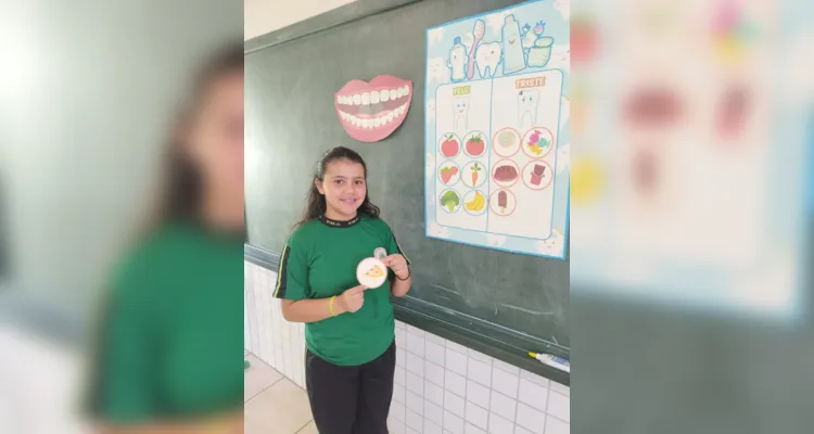 Temática teve vários momentos dentro e fora da sala de aula para contribuir no estudo da saúde bucal.