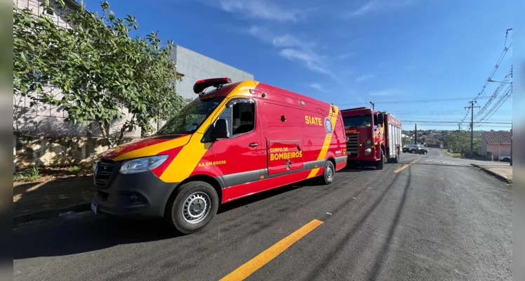 Homem tem crise nervosa e aciona Bombeiros em PG