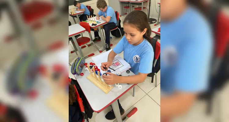 A atividade prática possibilitou aos alunos compreenderem o conteúdo trabalhado de forma leve e divertida.