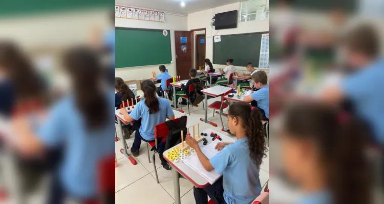 A atividade prática possibilitou aos alunos compreenderem o conteúdo trabalhado de forma leve e divertida.