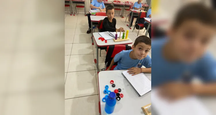 A atividade prática possibilitou aos alunos compreenderem o conteúdo trabalhado de forma leve e divertida.