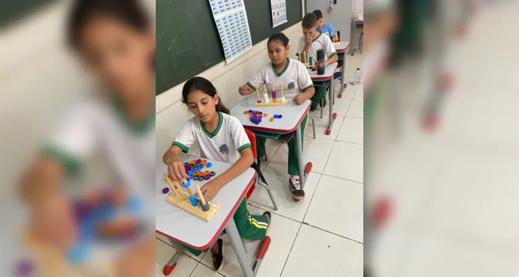 A atividade prática possibilitou aos alunos compreenderem o conteúdo trabalhado de forma leve e divertida.