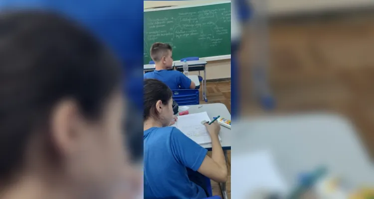 Dentre as sugestões de atividade estava a ideia de os alunos elaborarem um desenho representando como estavam se sentindo.