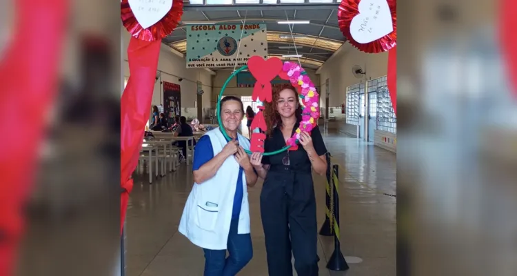 Durante as atividades, os educandos realizaram homenagens e diversas atividades sobre o Dia das Mães.