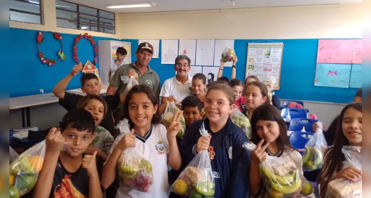 Trabalho, realizado em várias etapas, recompensou ação sustentável dos alunos.