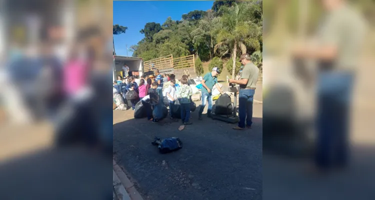 Trabalho, realizado em várias etapas, recompensou ação sustentável dos alunos.