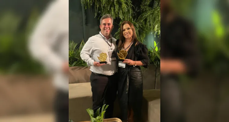 Claudia Rodrigues Donha e  Alessandro Donha representam a marca na cidade