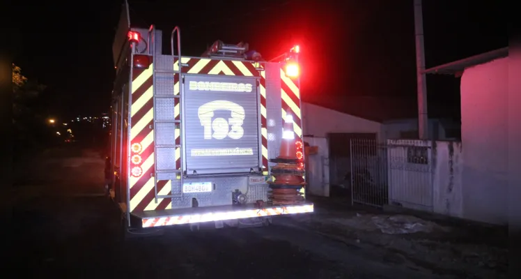 Corpo de Bombeiros foi acionado na noite dessa sexta-feira (28), no bairro Boa Vista