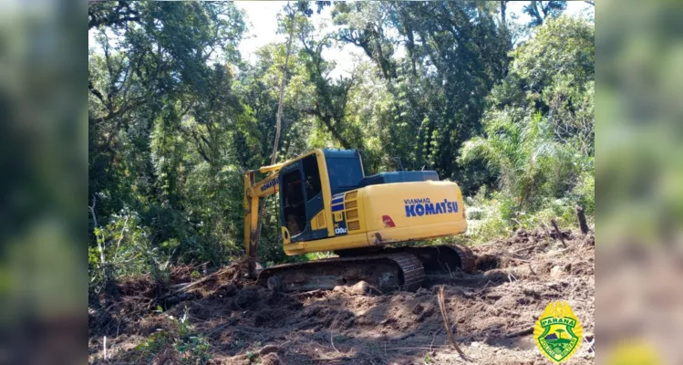 Dono de área rural é preso em flagrante e multado em R$ 295 mil