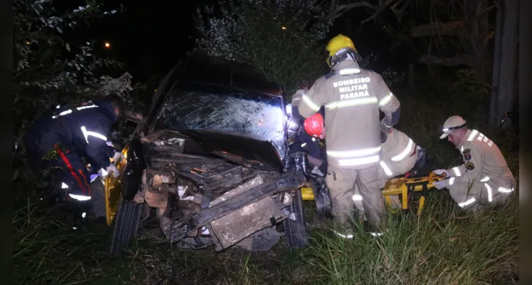 Acidente aconteceu na manhã desta quinta-feira (30)