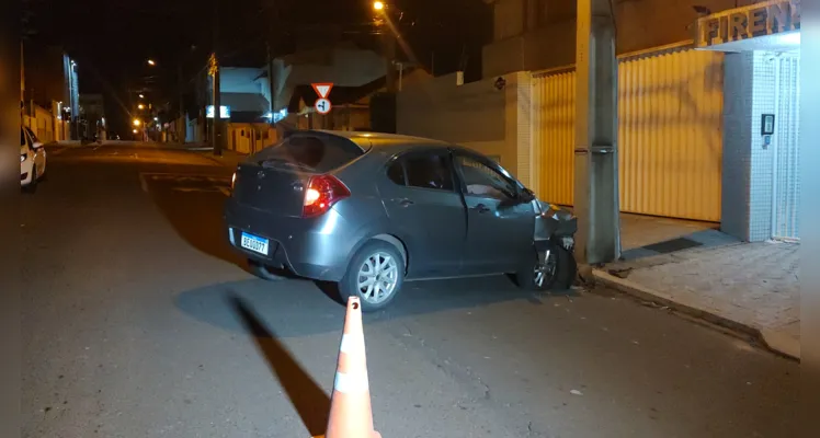 Acidente aconteceu na noite dessa sexta-feira (07)