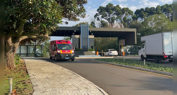 Idoso teria caído do andaime na manhã desta quarta-feira (26