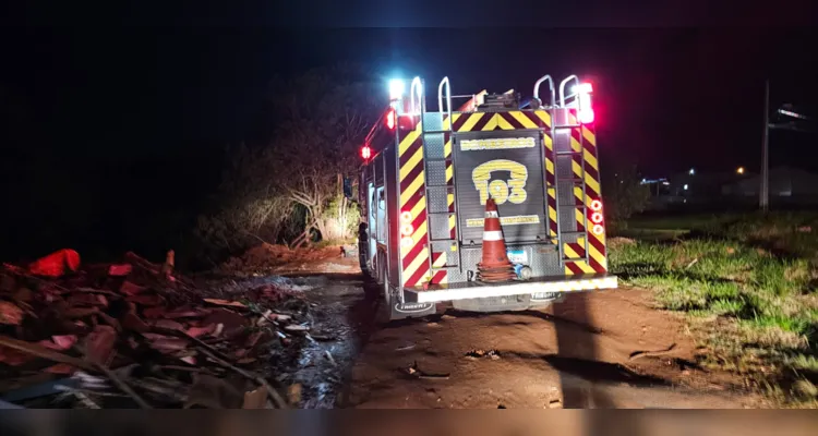 Acidente aconteceu na noite dessa quarta-feira (29)