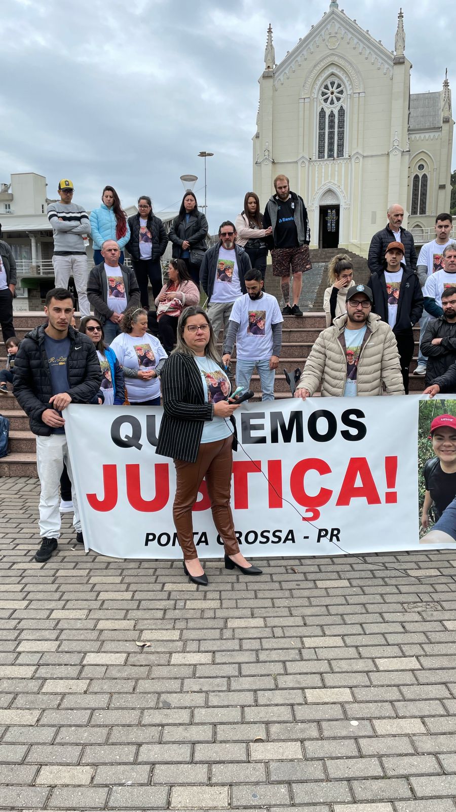 Confira as fotos da manifestação