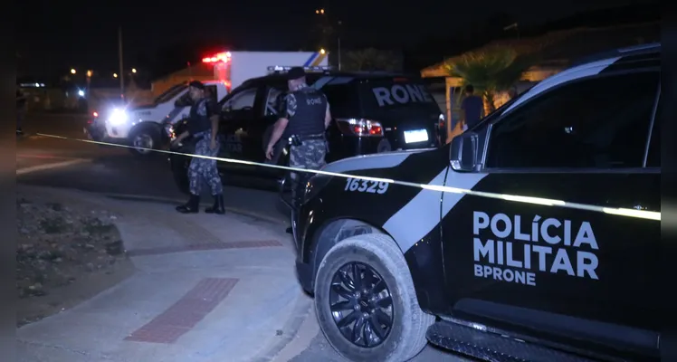 Homem confronta polícia com pistola e acaba em óbito em PG