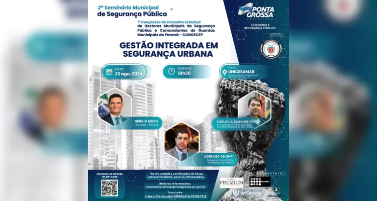 O evento que será realizado na cidade de Ponta Grossa