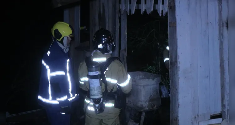 Corpo de Bombeiros é acionado para fogo em residência no Pimentel