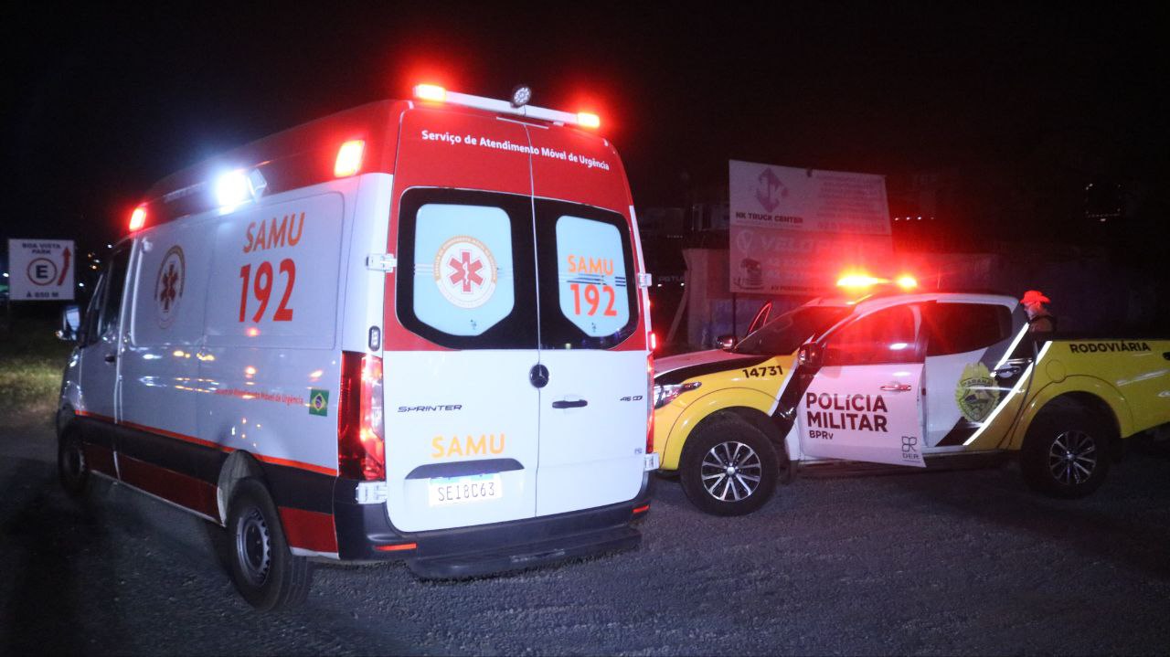 Colisão entre ambulância e caminhão deixa uma morte em rodovia de PG