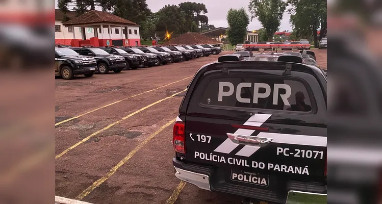 Policiais são mobilizados para ação contra tráfico de drogas em Arapoti