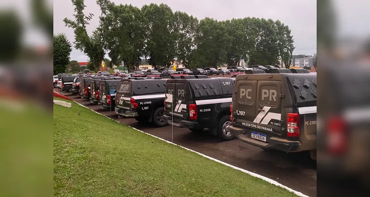 Policiais são mobilizados para ação contra tráfico de drogas em Arapoti