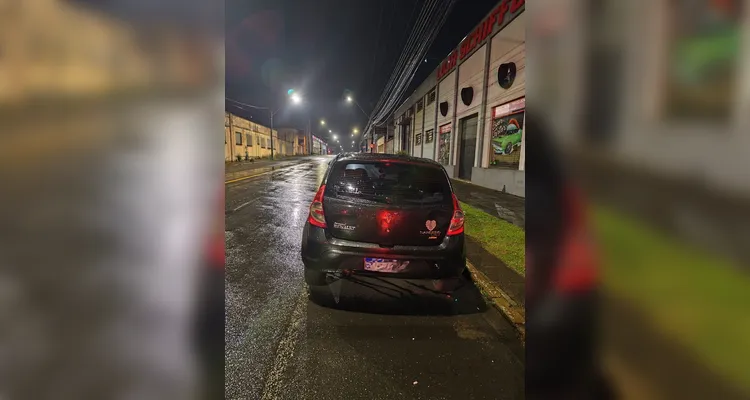 Acidente aconteceu na madrugada desta segunda-feira (04)