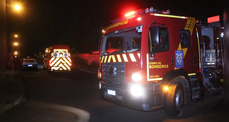 Acidente aconteceu na noite desse domingo (29)