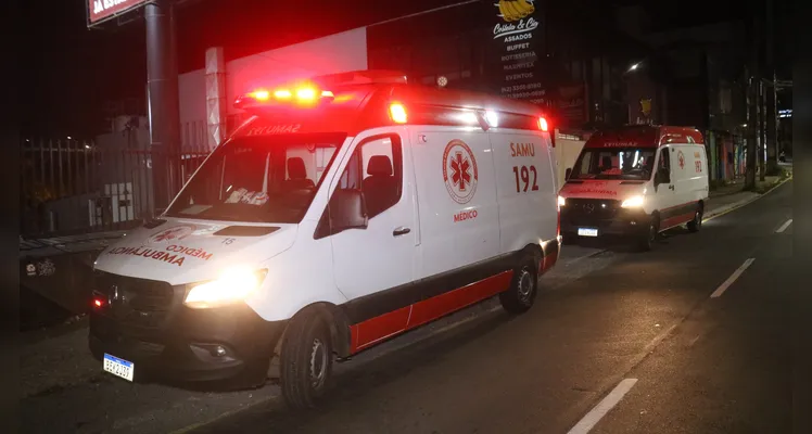 Homem é encontrado caído e inconsciente em avenida de Ponta Grossa