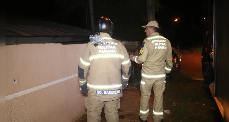 Corpo de Bombeiros foi acionado na madrugada desta quarta-feira (04)